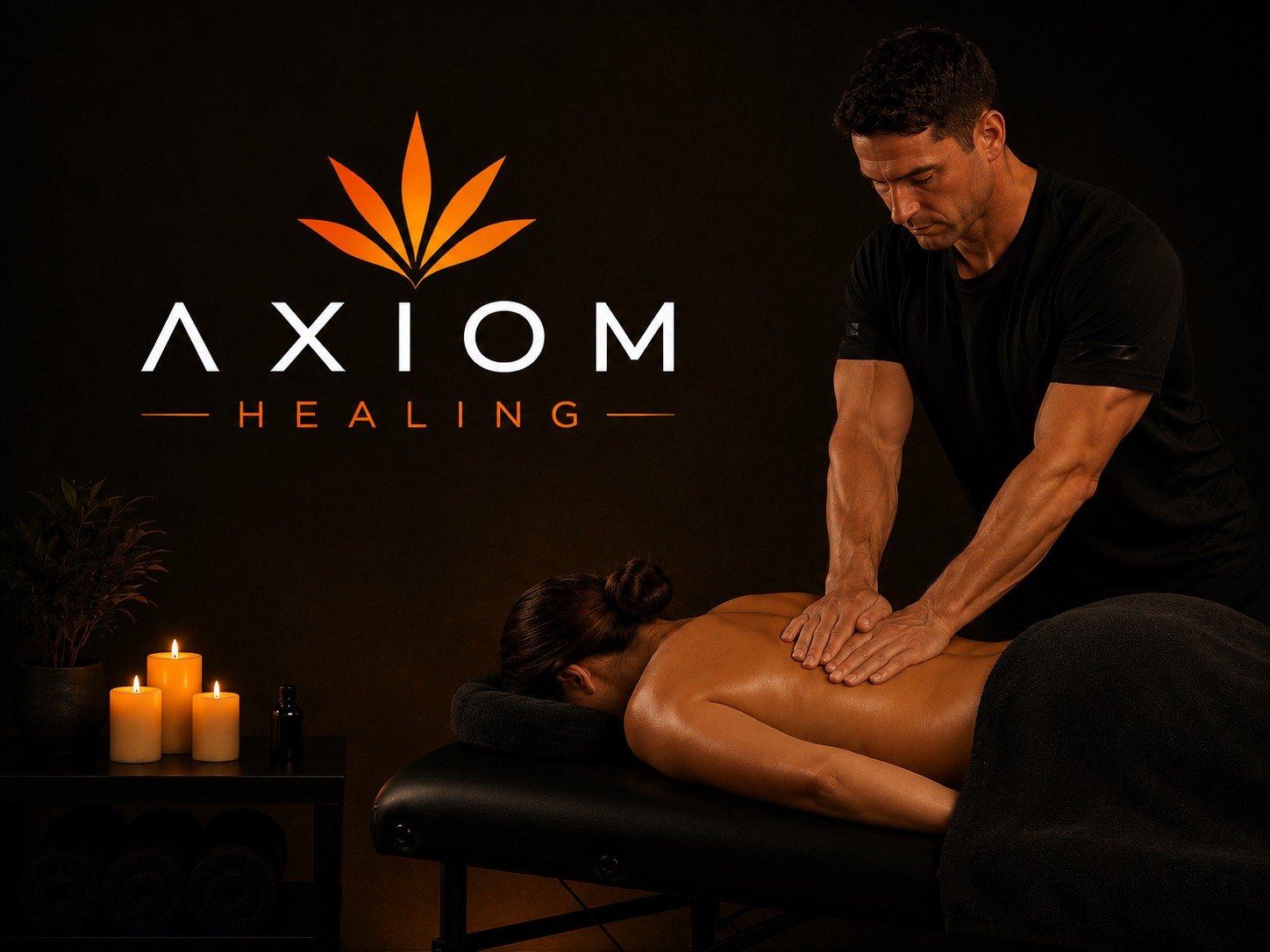 Massage treatment in progress